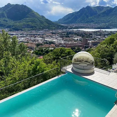 빌라 Panoramic Relax Luxury Martina Lake Como 레코
